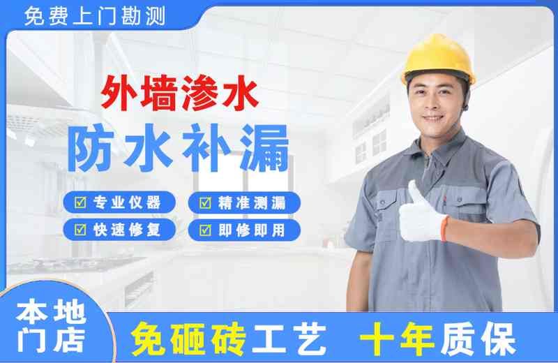 巢湖临湖外墙渗水维修